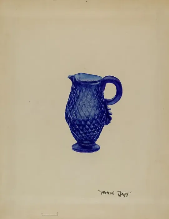Framed Print : Creamer, c. 1936. Creator: Michael Trekur Framed Print : Creamer, c. 1936. Creator: Michael Trekur