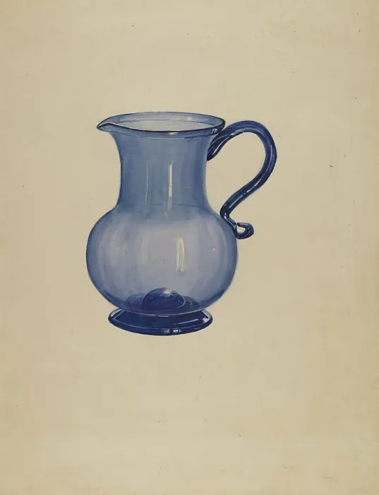 Framed Print : Creamer, c. 1940. Creator: John Dana Framed Print : Creamer, c. 1940. Creator: John Dana