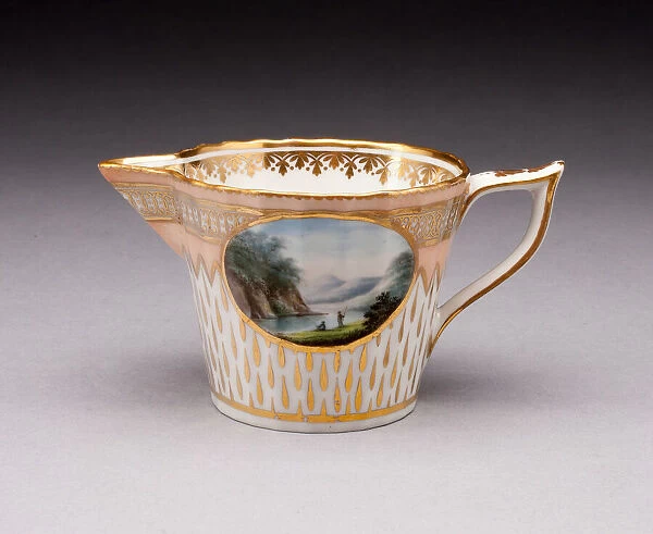 Creamer, Derby, 1780  /  95. Creator: Derby Porcelain Manufactory England