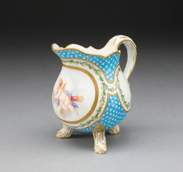 Framed Print : Creamer (from a tea service), Sevres, 1770. Creators Framed Print : Creamer (from a tea service), Sevres, 1770. Creators