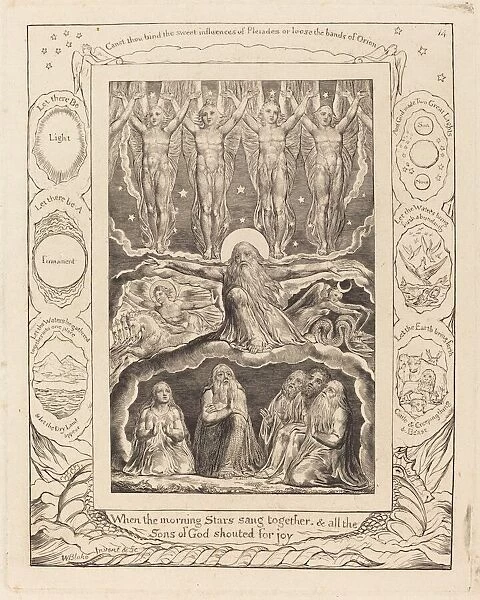 The Creation, 1825. Creator: William Blake