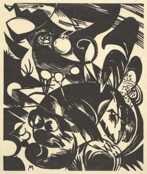 Framed Print : Creation I from the portfolio New Eu... 1914 (posthumously printed in 1921 Framed Print : Creation I from the portfolio New Eu... 1914 (posthumously printed in 1921