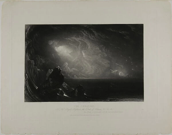 The Creation, from Illustrations of the Bible, 1831. Creator: John Martin