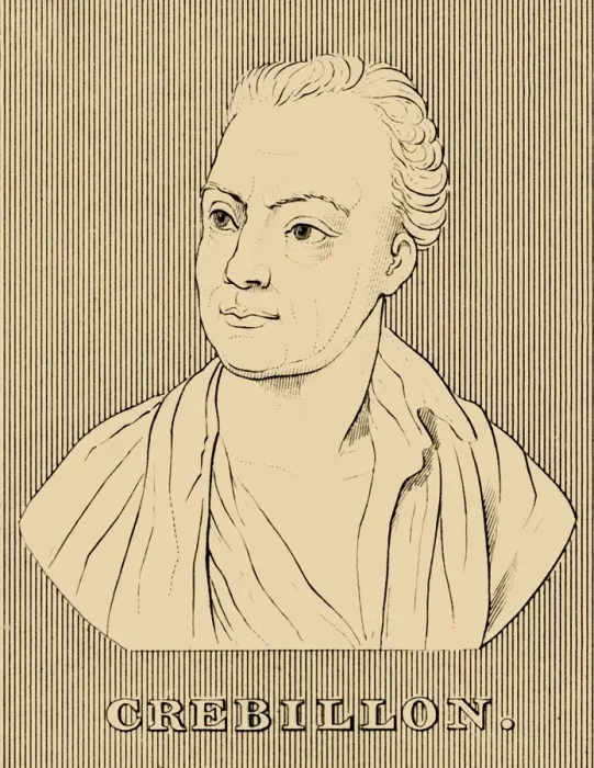 Framed Print : Crebillon, (1674-1762), 1830. Creator: Unknown Framed Print : Crebillon, (1674-1762), 1830. Creator: Unknown