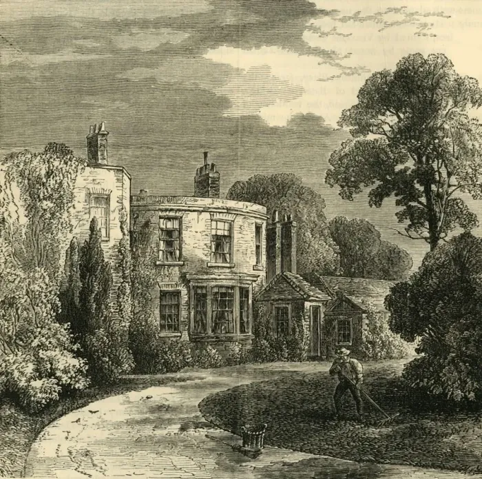 Framed Print : Cremorne Farm, 1829, (c1876). Creator: Unknown Framed Print : Cremorne Farm, 1829, (c1876). Creator: Unknown