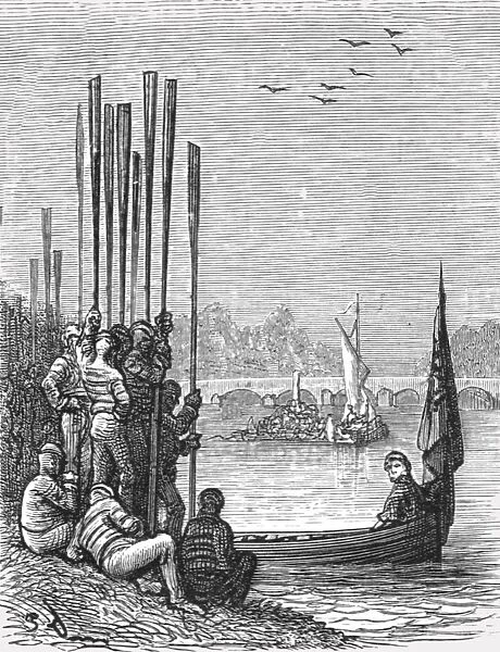The Crews, 1872. Creator: Gustave Doré