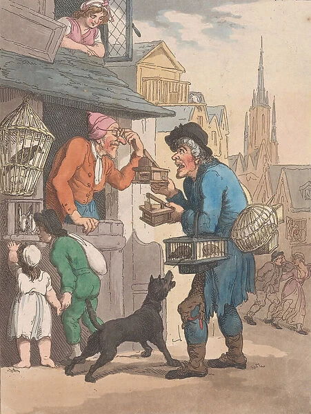 Cries of London: No. 1: Buy a Trap, a Rat-Trap, January 1, 1799. Creator: Henri Merke