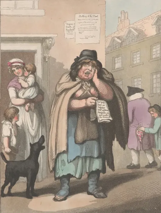Framed Print : Cries of London, No. 3: Last Dying Speech and Confession, February 20, 1799 Framed Print : Cries of London, No. 3: Last Dying Speech and Confession, February 20, 1799