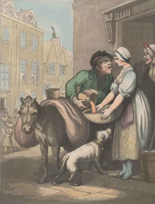 Framed Print : Cries of London, No. 4: Do You Want Any Brickdust?, February 20, 1799 Framed Print : Cries of London, No. 4: Do You Want Any Brickdust?, February 20, 1799