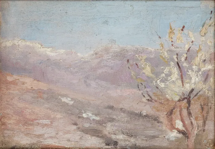 Framed Print : The Crimea (Fairy-Tale)-The Crimea (Spring), 1906. Creator: Jan Ciaglinski Framed Print : The Crimea (Fairy-Tale)-The Crimea (Spring), 1906. Creator: Jan Ciaglinski