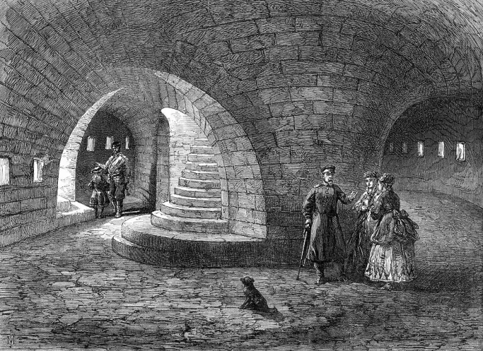 Framed Print : The Crimea Revisited: interior of the Round Tower of the Malakoff, 1869. Creator: Unknown Framed Print : The Crimea Revisited: interior of the Round Tower of the Malakoff, 1869. Creator: Unknown