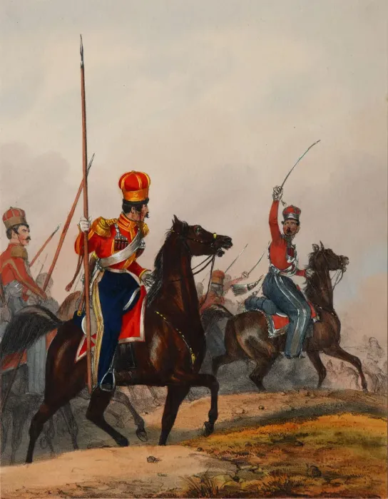 Framed Print : The Crimean Tatar Life Guard Squadron, 1840s. Artist: Eckert, Heinrich Ambros (1807-1840) Framed Print : The Crimean Tatar Life Guard Squadron, 1840s. Artist: Eckert, Heinrich Ambros (1807-1840)