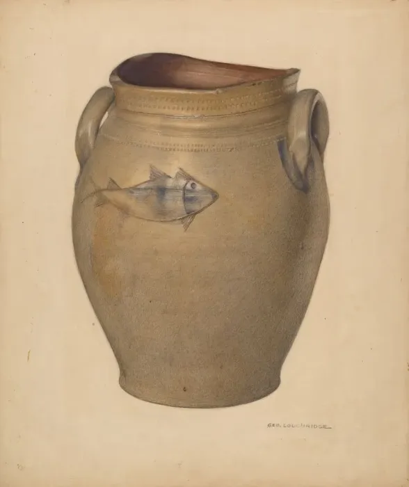 Framed Print : Crock, 1935 / 1942. Creator: George Loughridge Framed Print : Crock, 1935 / 1942. Creator: George Loughridge
