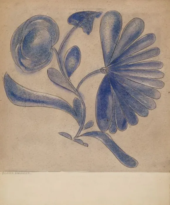 Framed Print : Crock, 1936. Creator: Yolande Delasser Framed Print : Crock, 1936. Creator: Yolande Delasser
