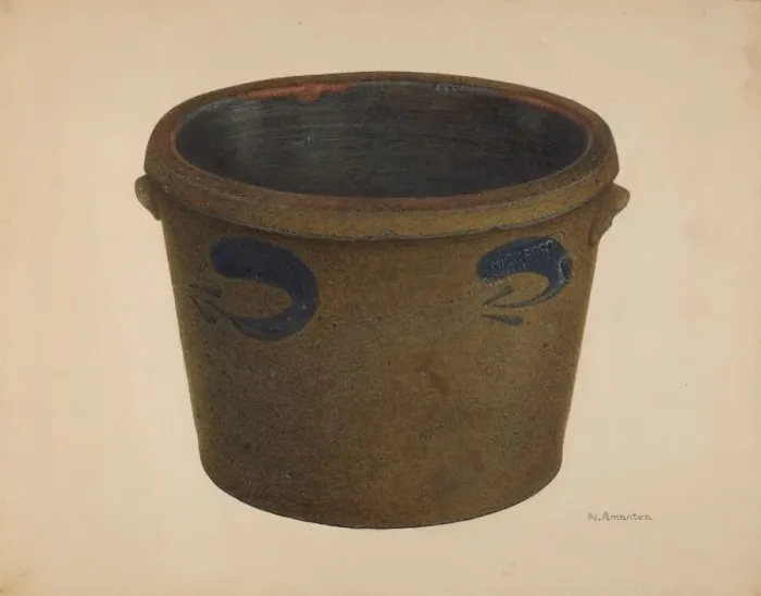 Framed Print : Crock, 1939. Creator: Nicholas Amantea Framed Print : Crock, 1939. Creator: Nicholas Amantea