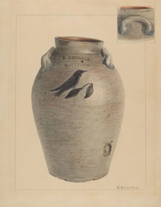 Framed Print : Crock, c. 1936. Creator: Nicholas Amantea