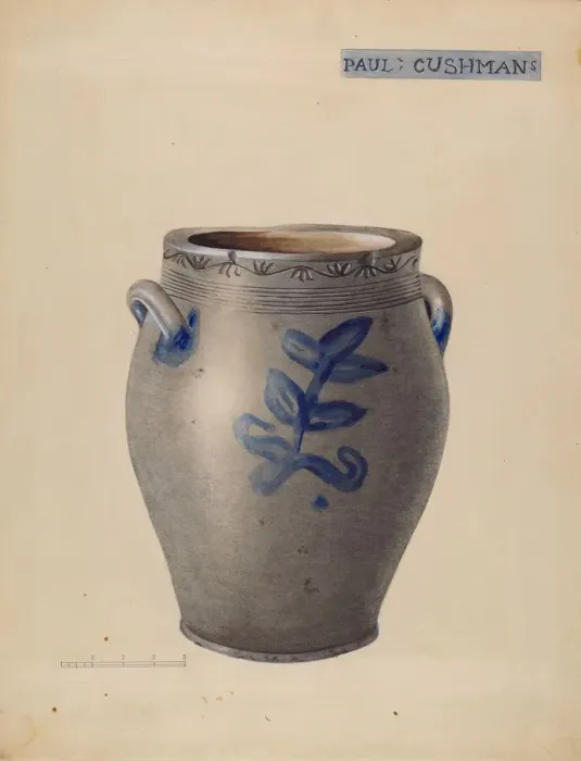 Framed Print : Crock, c. 1937. Creator: Charlotte Sperber Framed Print : Crock, c. 1937. Creator: Charlotte Sperber
