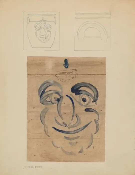 Framed Print : Crock, c. 1937. Creator: Jessica Price Framed Print : Crock, c. 1937. Creator: Jessica Price