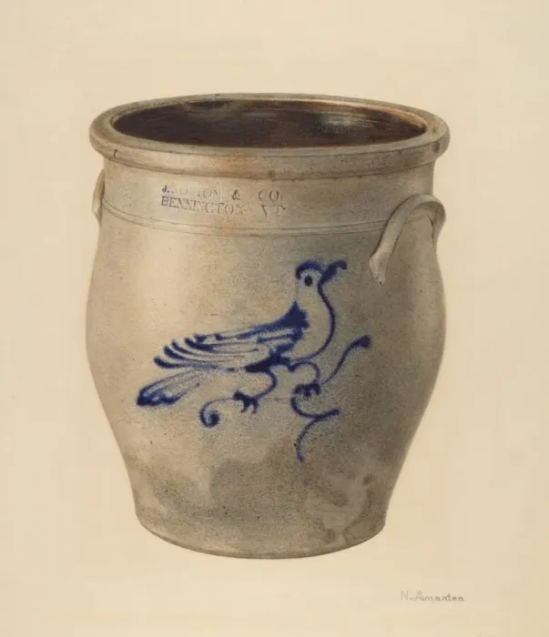Framed Print : Crock, c. 1938. Creator: Nicholas Amantea Framed Print : Crock, c. 1938. Creator: Nicholas Amantea