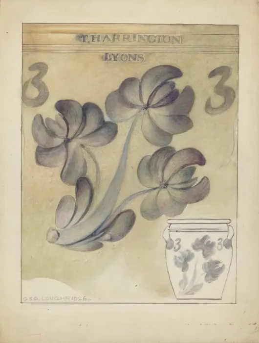 Framed Print : Crock, c. 1953. Creator: George Loughridge