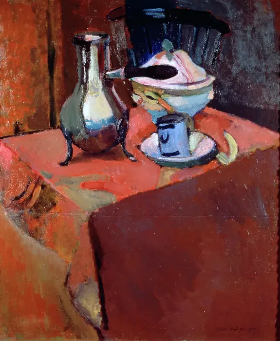 Framed Print : Crockery on a Table, 1900. Creator: Henri Matisse. Crockery on a Table, 1900. Creator: Henri Matisse Framed Print : Crockery on a Table, 1900. Creator: Henri Matisse. Crockery on a Table, 1900. Creator: Henri Matisse
