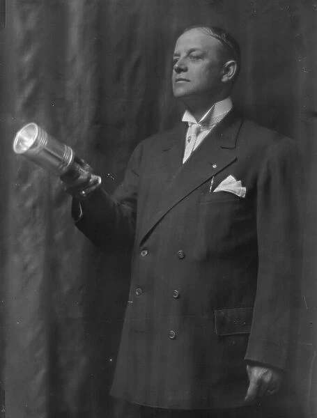 Croker, Chief, portrait photograph, 1912 Apr. 30. Creator: Arnold Genthe