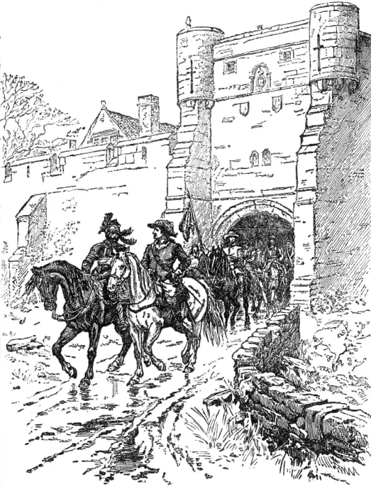 Framed Print : Cromwell at Bootham Bar by Ernest Crofts.:Institute of Painters in Oil Colours, 1883. Creator: Dawson Framed Print : Cromwell at Bootham Bar by Ernest Crofts.:Institute of Painters in Oil Colours, 1883. Creator: Dawson