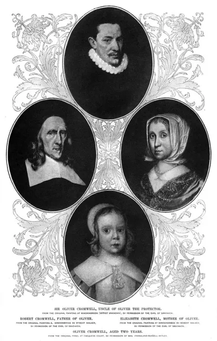 Framed Print : The Cromwell family, 1899 Framed Print : The Cromwell family, 1899