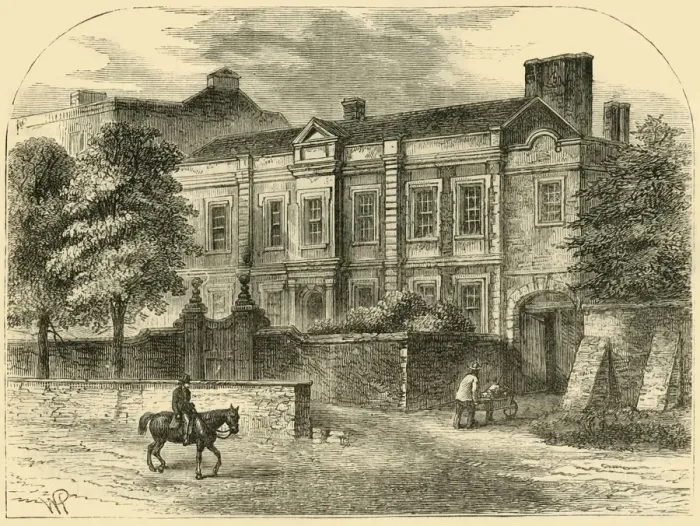 Framed Print : Cromwell House, Highgate, c1876. Creator: Unknown Framed Print : Cromwell House, Highgate, c1876. Creator: Unknown