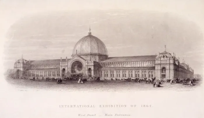 Framed Print : Cromwell Road, Kensington, London, 1862. Artist: John Le Keux Framed Print : Cromwell Road, Kensington, London, 1862. Artist: John Le Keux