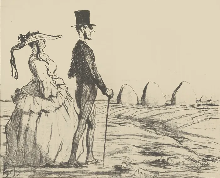 Framed Print : Croquis d'Ete - Parisiens a la Campagne, 1857. Creator: Honore Daumier. Croquis d'Ete - Parisiens a la Campagne, 1857. Creator: Honore Daumier Framed Print : Croquis d'Ete - Parisiens a la Campagne, 1857. Creator: Honore Daumier. Croquis d'Ete - Parisiens a la Campagne, 1857. Creator: Honore Daumier