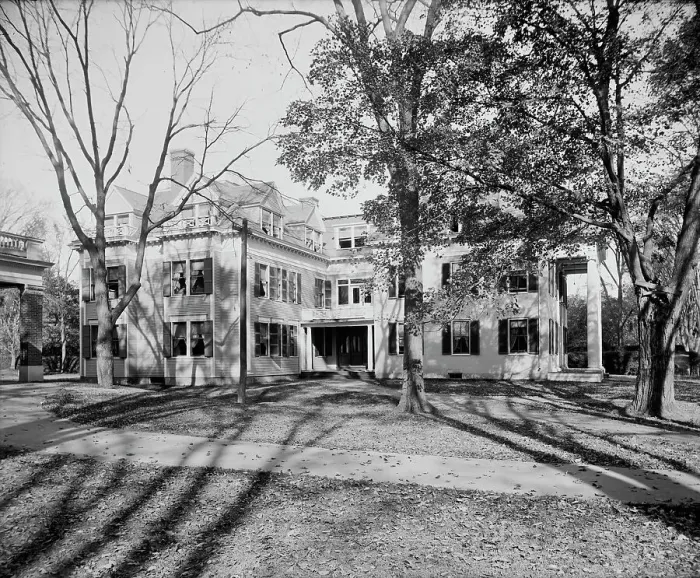 Framed Print : Crosby Hall, Dartmouth College, ca 1900. Creator: Unknown Framed Print : Crosby Hall, Dartmouth College, ca 1900. Creator: Unknown