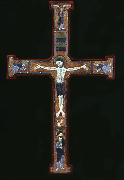 Framed Print : Cross, 1175-1199. Artist: Anonymous master Framed Print : Cross, 1175-1199. Artist: Anonymous master