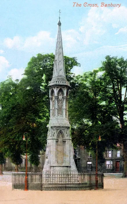 Framed Print : The Cross, Banbury, Oxfordshire, 1910 Framed Print : The Cross, Banbury, Oxfordshire, 1910