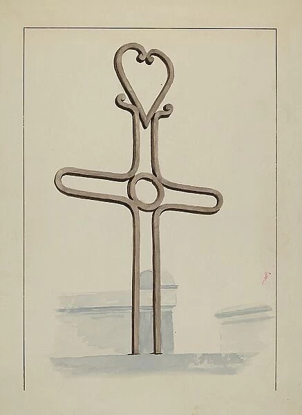 Cross, c. 1936. Creator: Lucien Verbeke