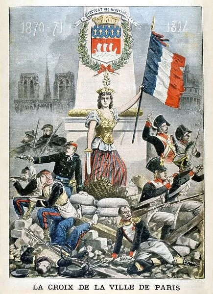 The Cross of the city of Paris, 1901