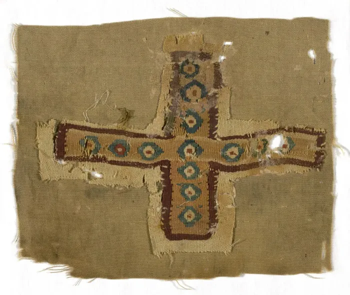 Framed Print : Cross, Egypt, Roman period (30 B. C. - 641 A. D. ), 5th / 6th century. Creator: Unknown Framed Print : Cross, Egypt, Roman period (30 B. C. - 641 A. D. ), 5th / 6th century. Creator: Unknown