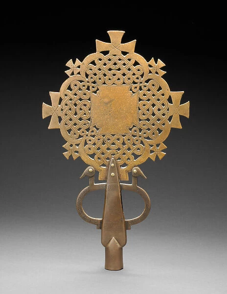 Cross, Ethiopia, Mid-  /  late 15th century. Creator: Unknown