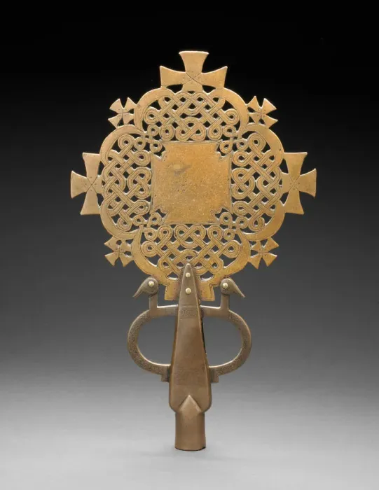 Framed Print : Cross, Ethiopia, Mid- / late 15th century. Creator: Unknown Framed Print : Cross, Ethiopia, Mid- / late 15th century. Creator: Unknown