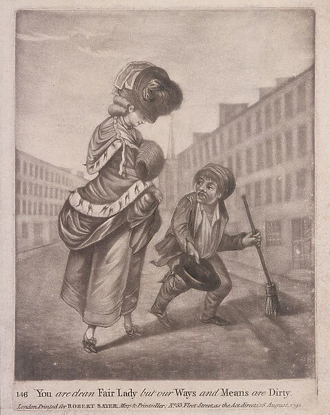A crossing-sweeper, 1791