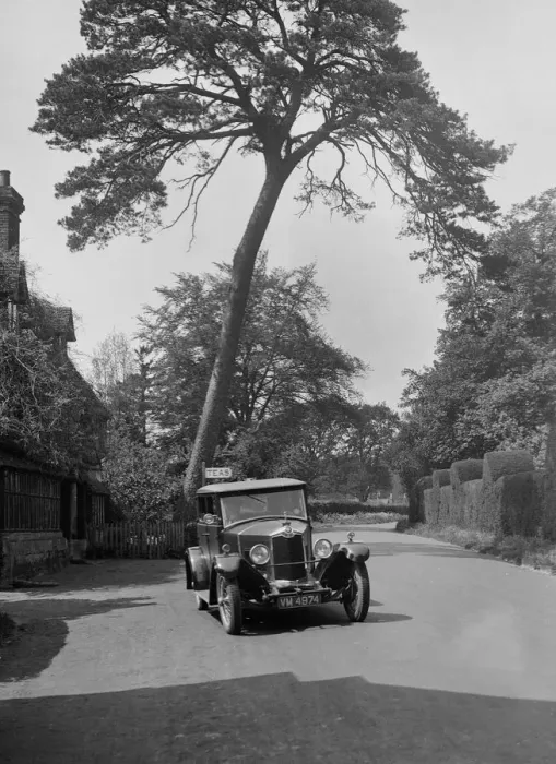 Framed Print : Crossley 15. 7 hp saloon, Penshurst, Kent, c1930s. Artist: Bill Brunell Framed Print : Crossley 15. 7 hp saloon, Penshurst, Kent, c1930s. Artist: Bill Brunell