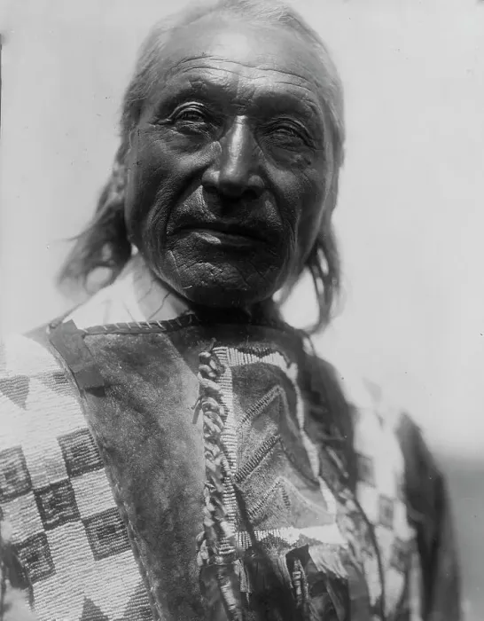 Framed Print : He Crow-Oglala, c1907. Creator: Edward Sheriff Curtis Framed Print : He Crow-Oglala, c1907. Creator: Edward Sheriff Curtis