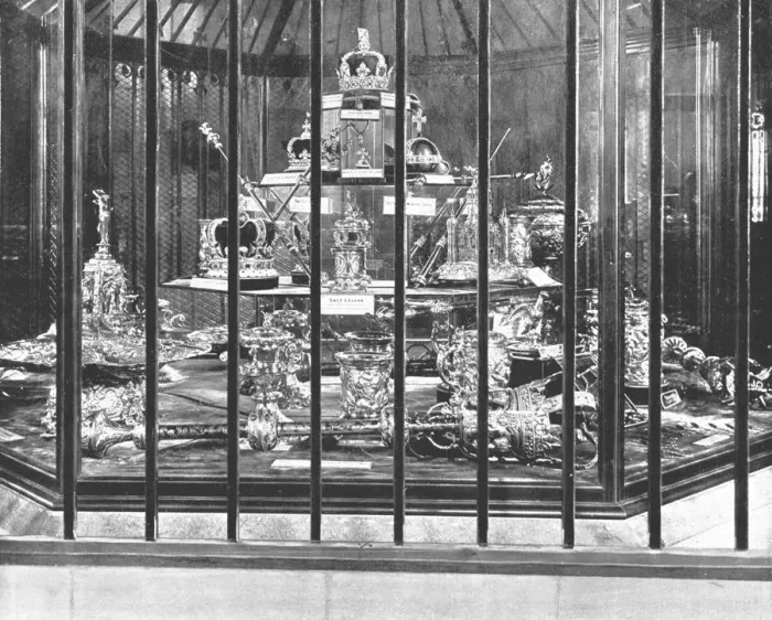 Framed Print : The Crown Jewels, 1894. Creator: Unknown Framed Print : The Crown Jewels, 1894. Creator: Unknown