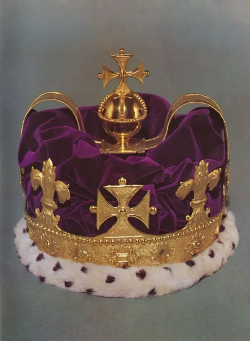 Framed Print : The crown made for the Prince of Wales in 1729, 1953 Framed Print : The crown made for the Prince of Wales in 1729, 1953