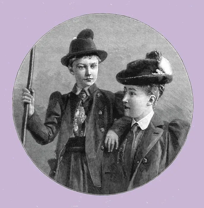 Framed Print : The Crown Princess Stefanie and Her Daughter The Archduchess Elizabeth of Austria, 1891. Creator: Unknown Framed Print : The Crown Princess Stefanie and Her Daughter The Archduchess Elizabeth of Austria, 1891. Creator: Unknown