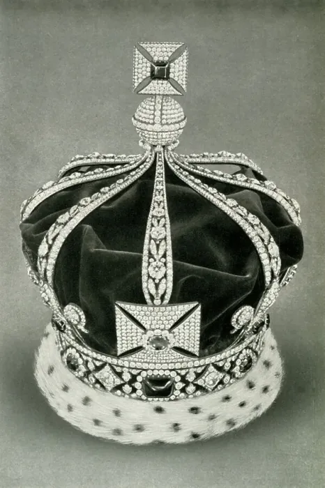 Framed Print : Crown worn by George V at the Delhi Durbar in 1911, 1962. Creator: Unknown Framed Print : Crown worn by George V at the Delhi Durbar in 1911, 1962. Creator: Unknown
