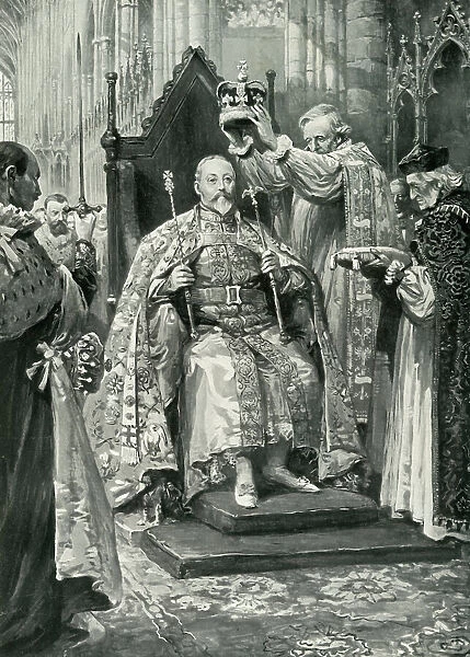 The Crowning of Edward VII, 1902, (1911). Creator: Unknown