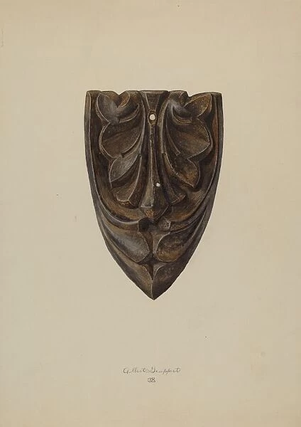 Crowning Leaf, 1938. Creator: Albert Geuppert