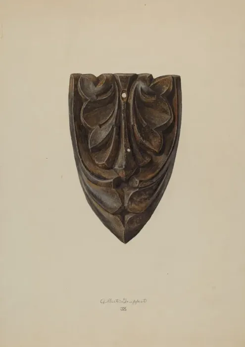 Framed Print : Crowning Leaf, 1938. Creator: Albert Geuppert Framed Print : Crowning Leaf, 1938. Creator: Albert Geuppert