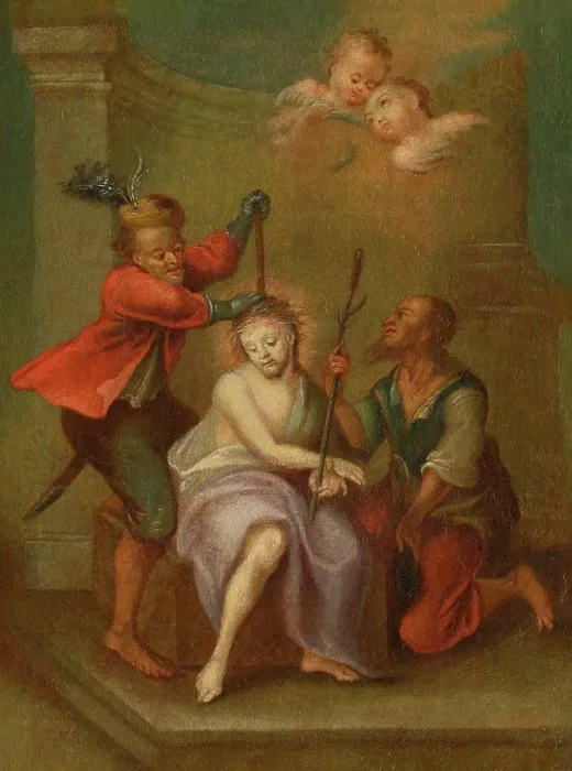 Framed Print : The Crowning with Thorns, 1770-1780. Creator: Unknown Framed Print : The Crowning with Thorns, 1770-1780. Creator: Unknown